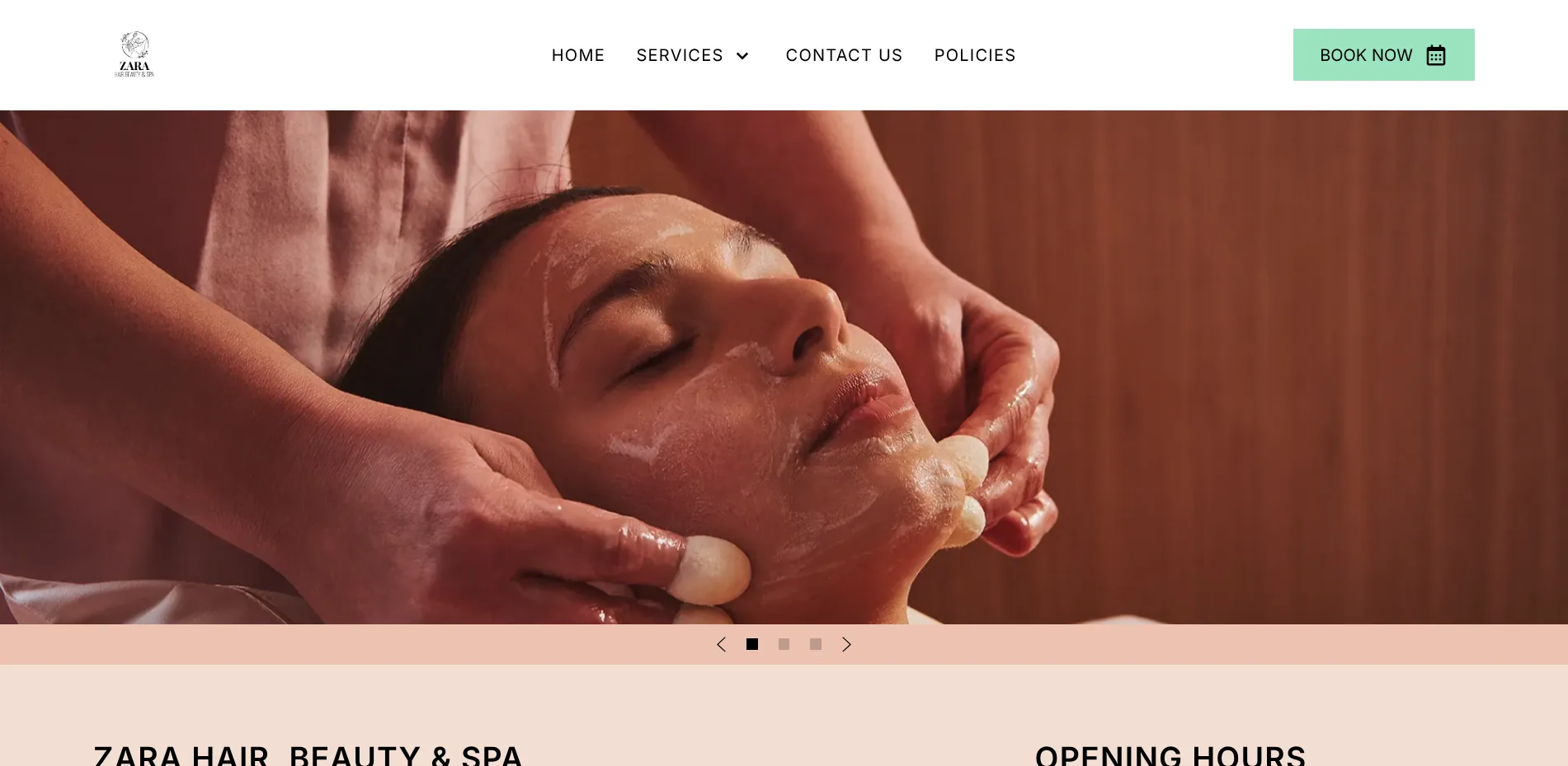 Zara Hair, Beauty & Spa — screenshot 1