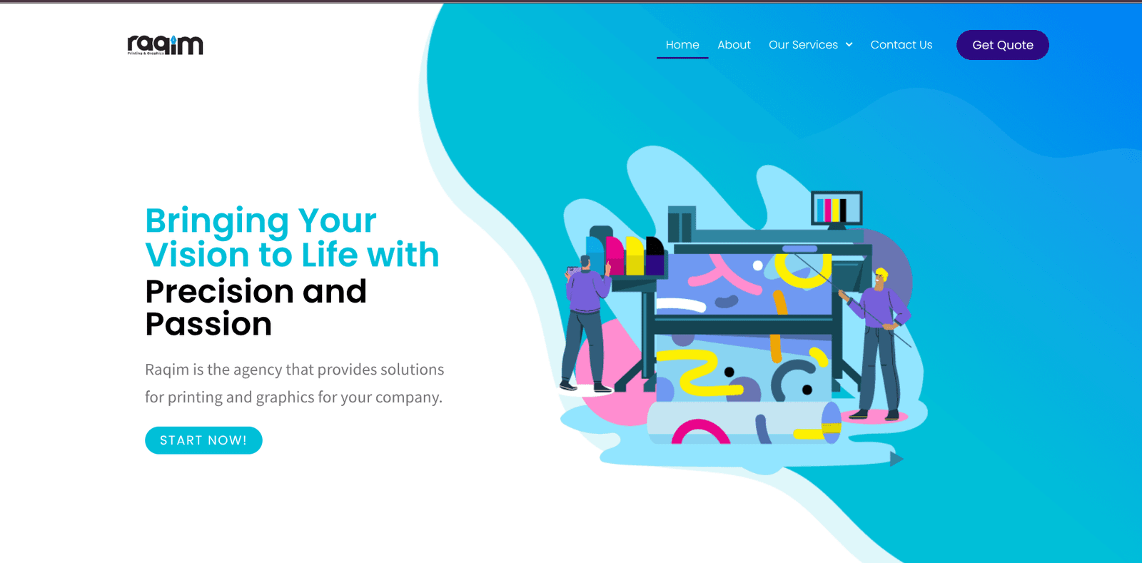 Raqim Printing & Graphics — screenshot 1